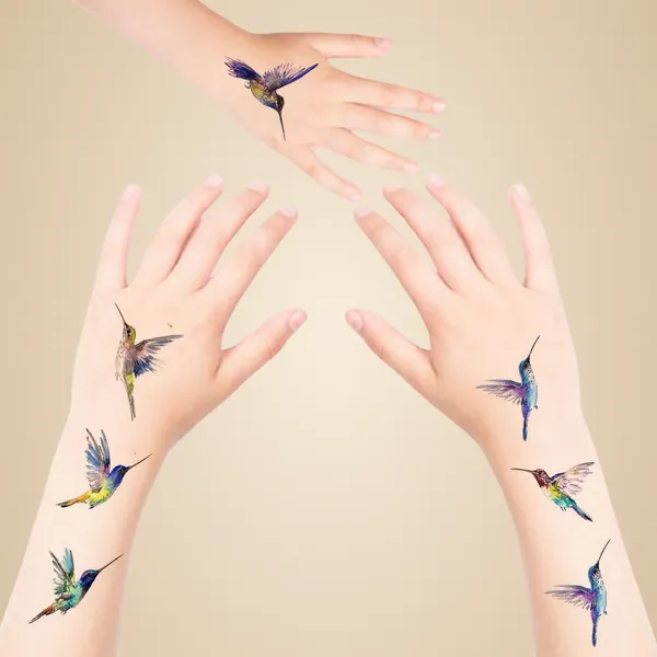 Multicolor_Skin_Safe_Tattoo_Paper_Premium_Sticker_Decal_For_Men,_Women_And_Kids_Pack_Of_2