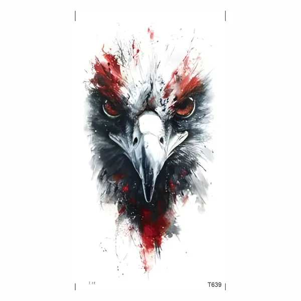 Eagle_Face_Temporary_Tattoo_pack_of_2