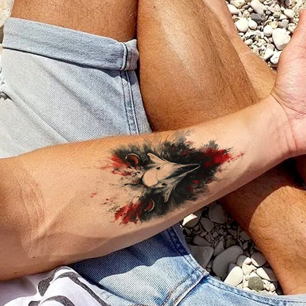 Eagle_Face_Temporary_Tattoo_pack_of_2