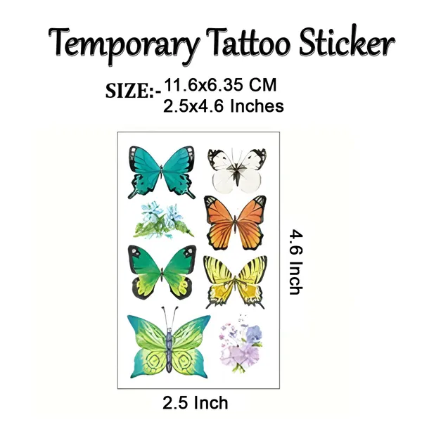 Eight_Style_Butterfly_Temporary__PACK_OF_2