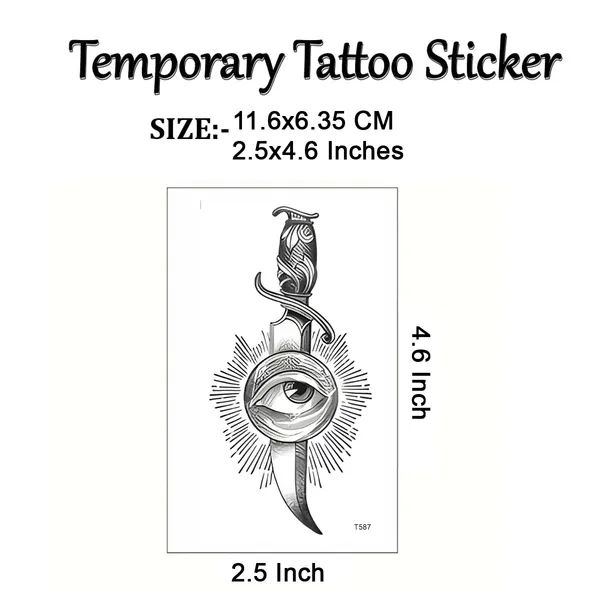 Eye_In_Knife_Luck_Temporary_Tattoo_pack_of_2