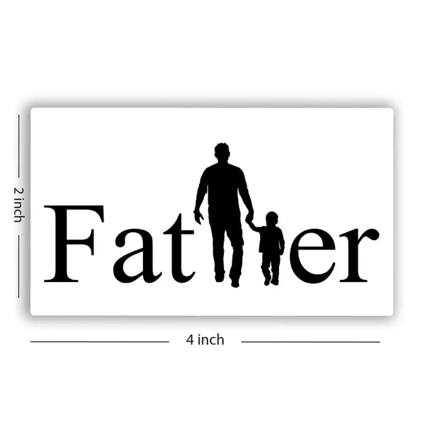 Father_With_Son_Black_Temporary_Tattoo_pack_of_2