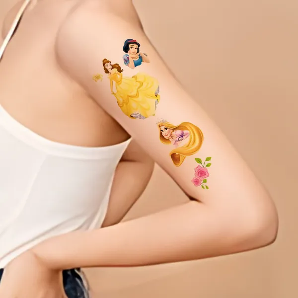 Golden_Cartoons_Temporary_Tattoo_pack_of_2