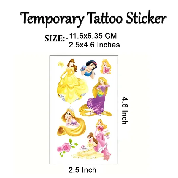 Golden_Cartoons_Temporary_Tattoo_pack_of_2