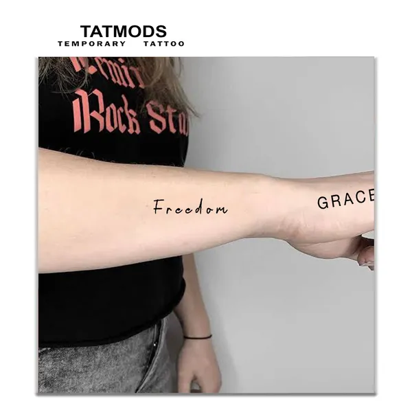 Grace_Freedom_Design_Temporary_Tattoo_Pack_of_2