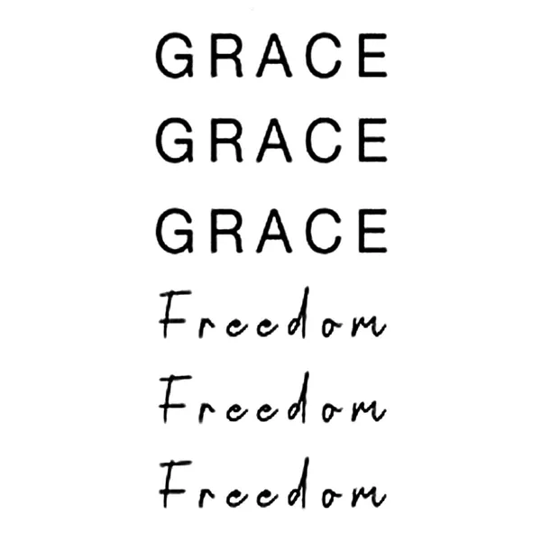 Grace_Freedom_Design_Temporary_Tattoo_Pack_of_2
