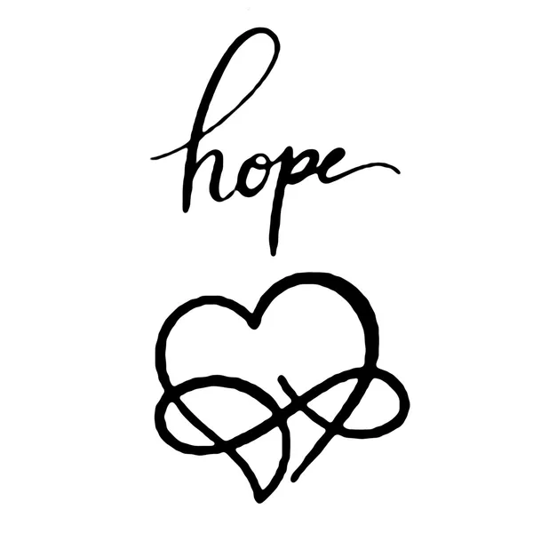Hope_Heart_Design_Temporary_tattoo_Pack_of_2