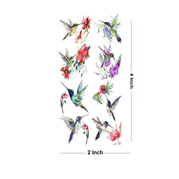 Humming_Birds_With_Flowers_8_Styles_pack_of_2
