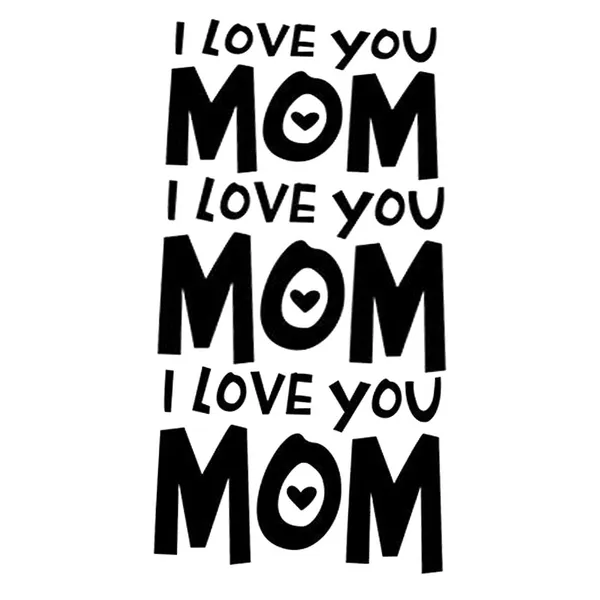 I_Love_You_Mom_Design_Temporary_Tattoo_pack_of_2
