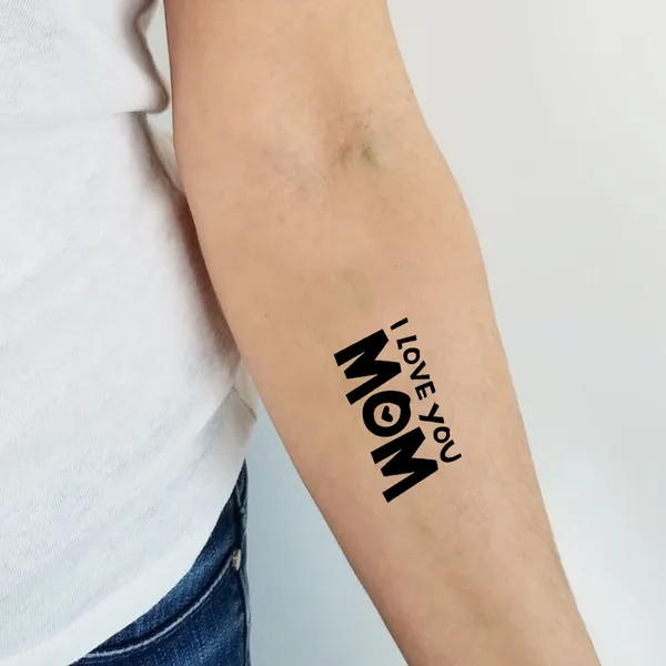 I_Love_You_Mom_Design_Temporary_Tattoo_pack_of_2