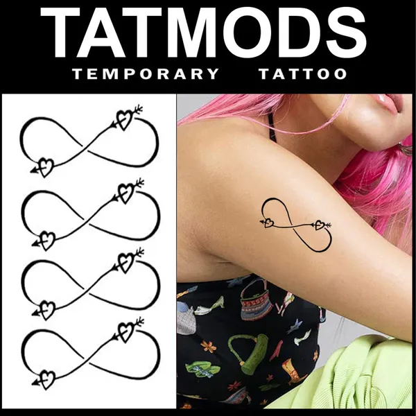 Infinity_Love_Design_Temporary_tattoo_Pack_of_2