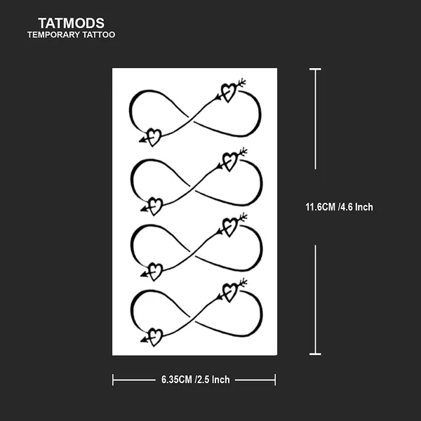 Infinity_Love_Design_Temporary_tattoo_Pack_of_2