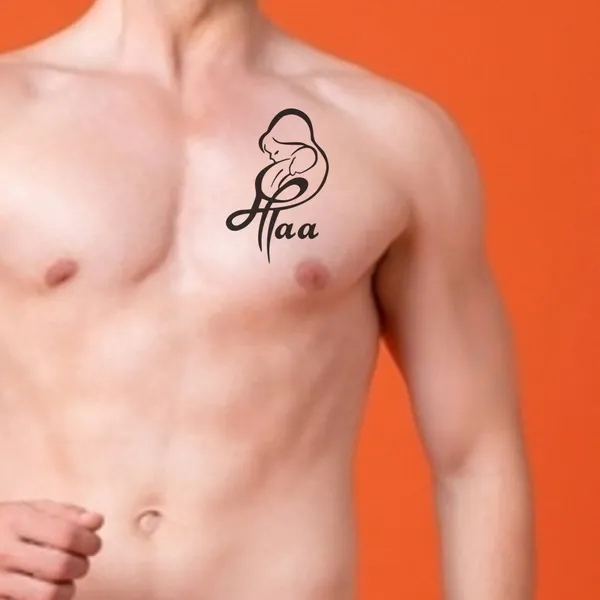 Maa_Paa_Black_Temporary_Tattoo_pack_of_2