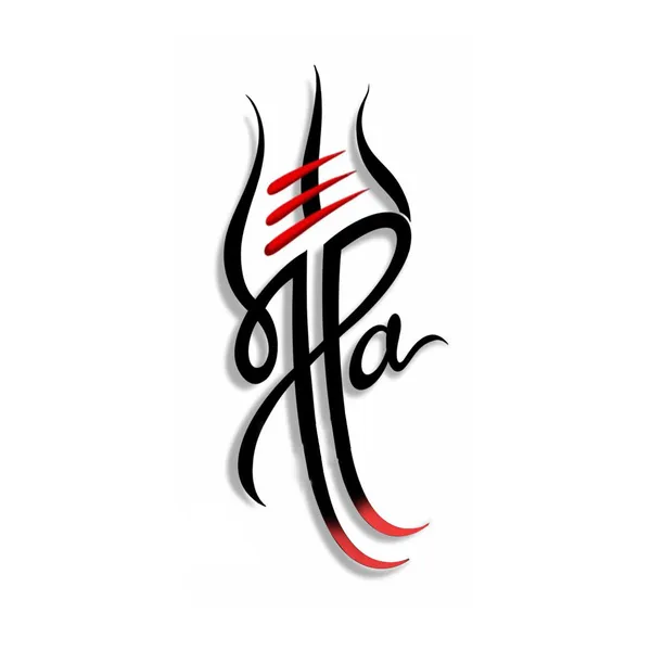 Maa_Paa_Trishul_Design_Temporary_Tattoo_pack_of_2