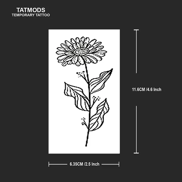 Marigold_Flower_Design_Temporary_Tattoo_Pack_of_2