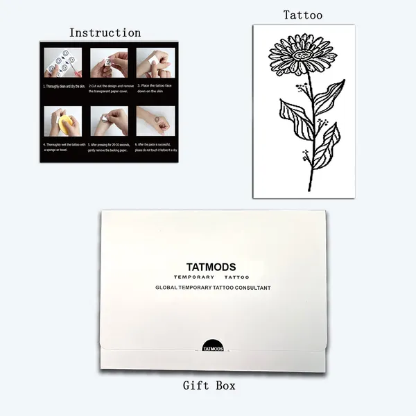 Marigold_Flower_Design_Temporary_tattoo_Pack_of_2