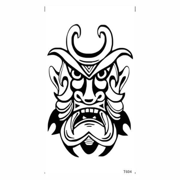 Monster_Face_Luck_Temporary_Tattoo_pack_of_2