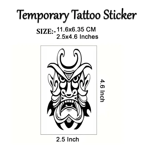 Monster_Face_Luck_Temporary_Tattoo_pack_of_2