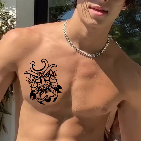 Monster_Face_Luck_Temporary_Tattoo_pack_of_2