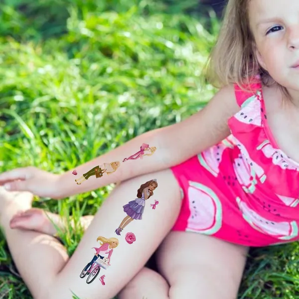 Multi_Coloful_Cartoons_Temporary_Tattoo_pack_of_2