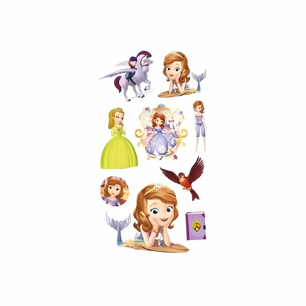 Multi_Girls_Toon_Temporary_Tattoo_pack_of_2