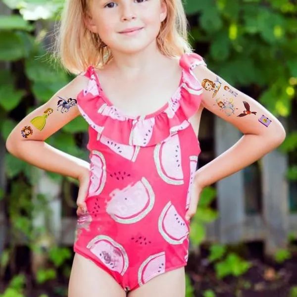 Multi_Girls_Toon_Temporary_Tattoo_pack_of_2