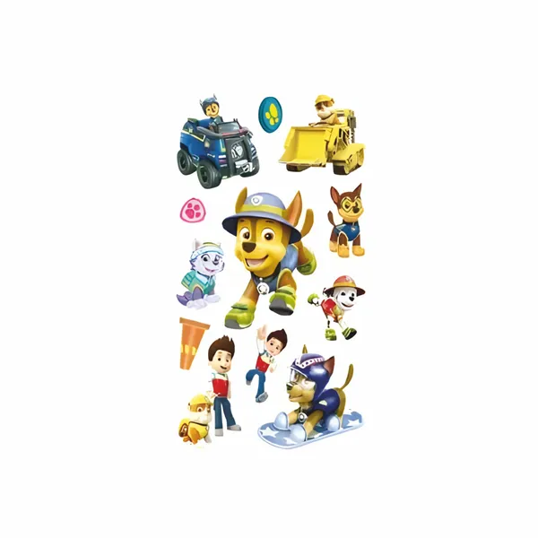 Paw_Petrol_Cartoon_Temporary_Tattoo_pack_of_2