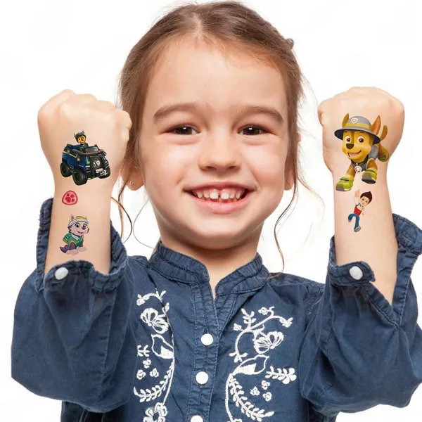 Paw_Petrol_Cartoon_Temporary_Tattoo_pack_of_2