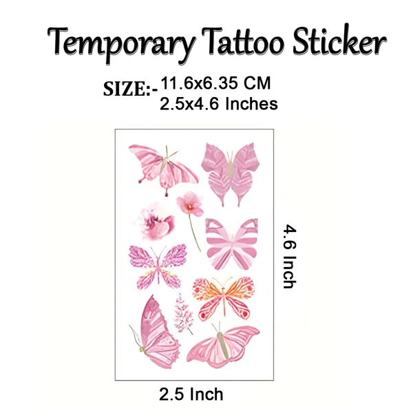 Pink_Butterfly_Temporary_Tattoo_pack_of_2