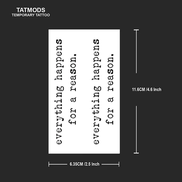 Quart_Lines_Design_Temporary_tattoo_pack_of_2