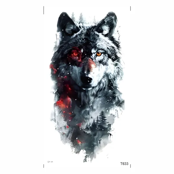 Red_Eye_Wolf_Temporary_Tattoo_pack_of_2