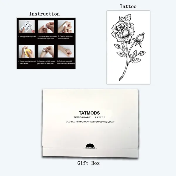 Rose_Leaf_Design_Temporary_Tattoo_Pack_Of_2