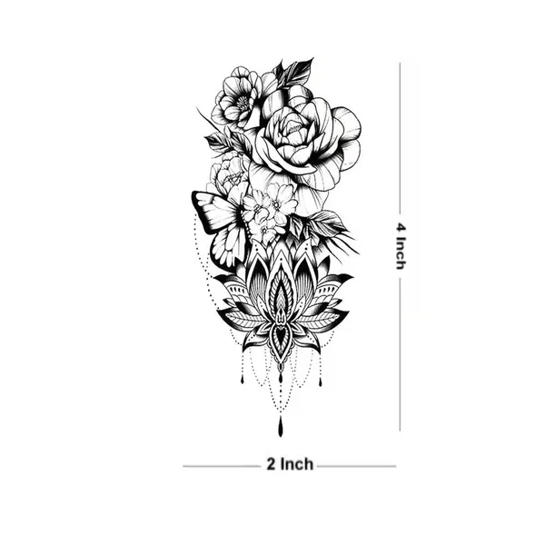 Rose_Lotus_With_Butterfly_pack_of__2