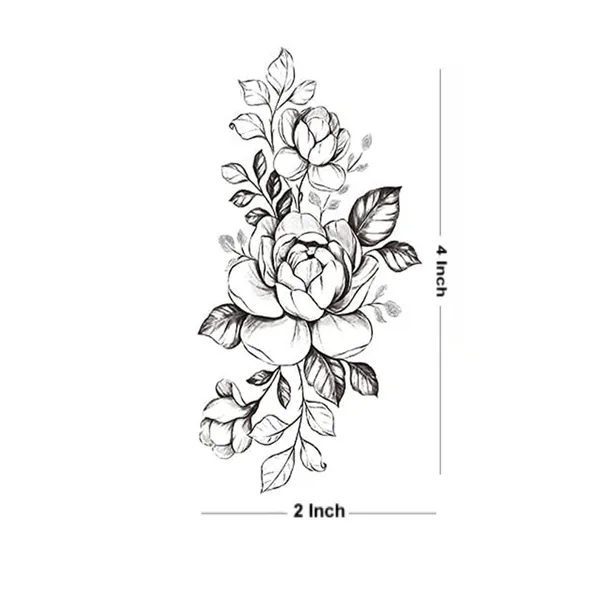 Rose_With_Leaf_Real_Black_Waterproof_Temporary_Body_Tattoo_pack__of_2