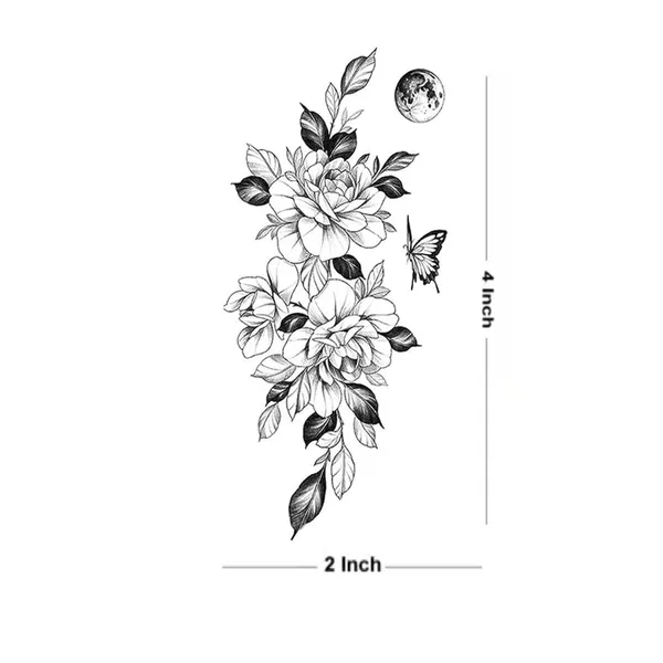 Rose_With_Moon_Butterfly_pack_of_2