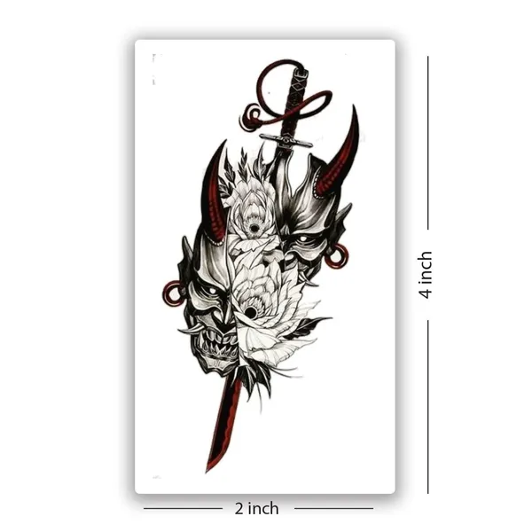 Samurai_Design_With_Sword_Temporary_Tattoo_