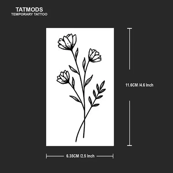 Small_Flower_Design_Temporary_tattoo_Pack_of_2