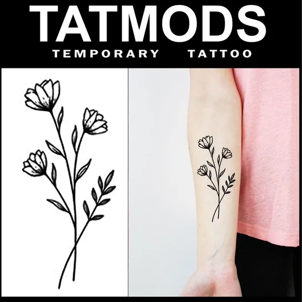 Small_Flower_Design_Temporary_tattoo_Pack_of_2