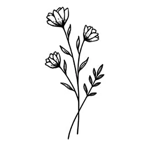 Small_Flower_Design_Temporary_tattoo_Pack_of_2