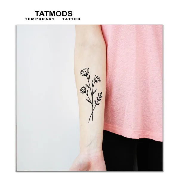 Small_Flower_Design_Temporary_tattoo_Pack_of_2