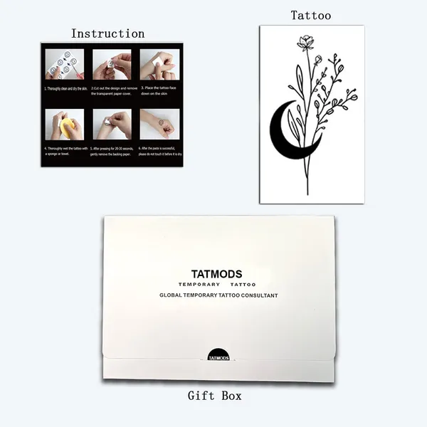 Small_Flower_Design_temporary_tattoo_pack_of_2