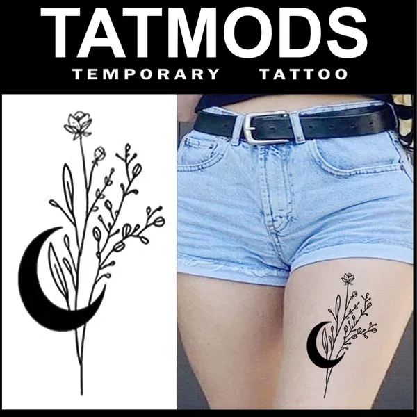Small_Flower_Design_temporary_tattoo_pack_of_2