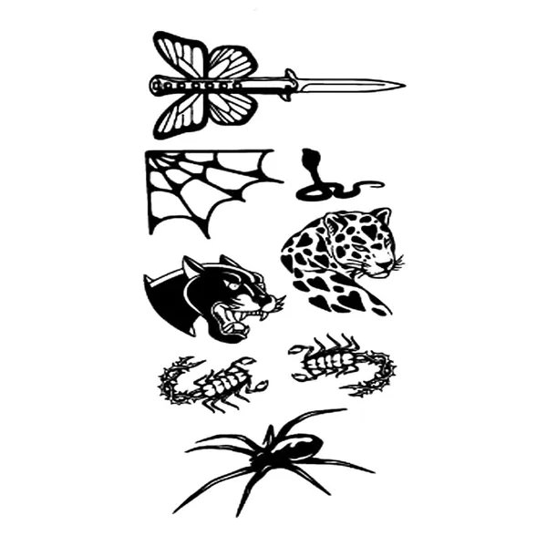 Small_Insect_Animal_Design_Temporary_Tattoos_pack_Of_2