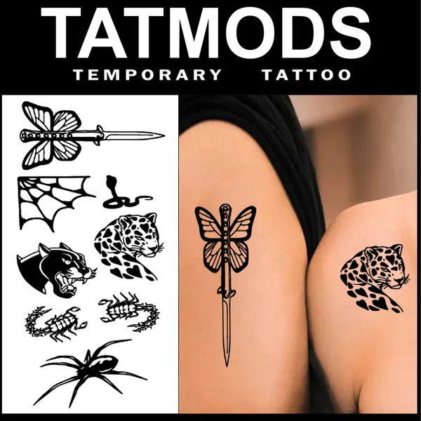 Small_Insect_Animal_Design_Temporary_Tattoos_pack_Of_2