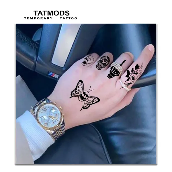 Small_Skulls_Design_Temporary_Tattoo_Pack_of_2