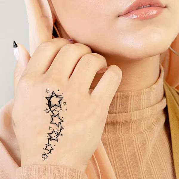 Star_Design_Black_Temporary_Tattoo_pack_of_2