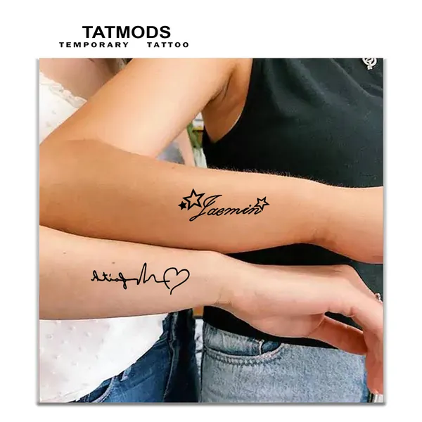 Star_Line_Quart_Design_Temporary_Tattoo_Pack_Of_2