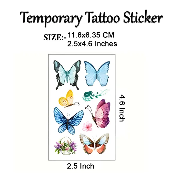 Styles_Butterfly_Temporary_Tattoo_pack_of_2