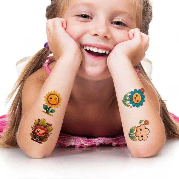 Sunflower_6_Set_Temporary_Tattoo_pack_of_2