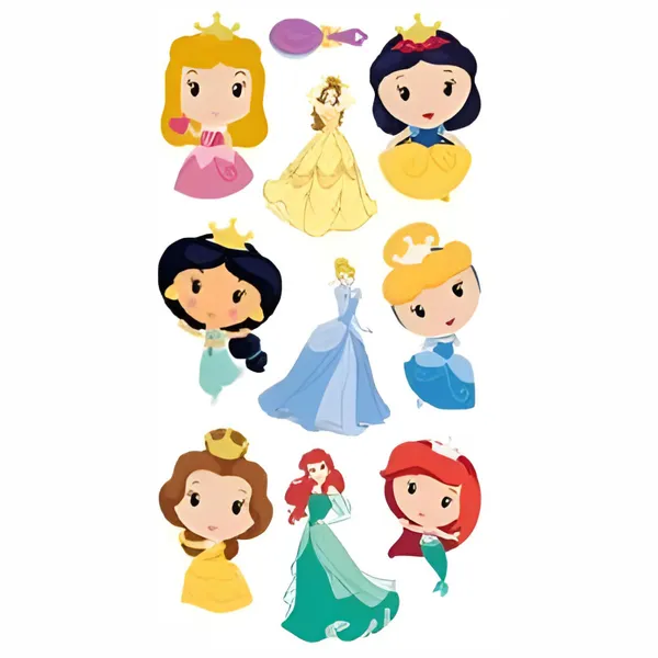 Ten_Style_Cartoons_Temporary_Tattoo_pack_of_2